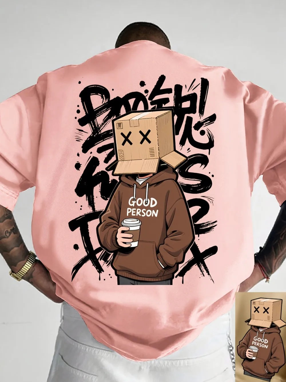 Men's Casual Crewneck T-shirt Top
