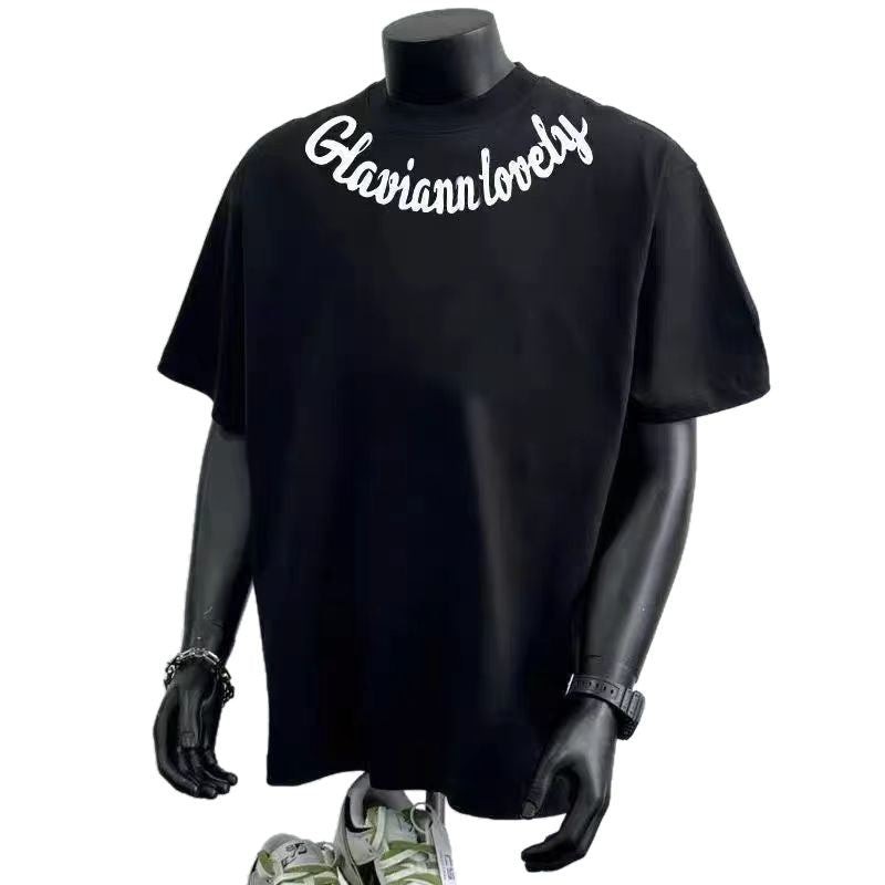 Letter-printed Short-sleeve T-shirt