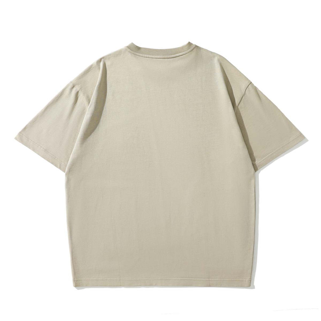 Japanese Summer Fashion Vintage Letter Print T-shirt