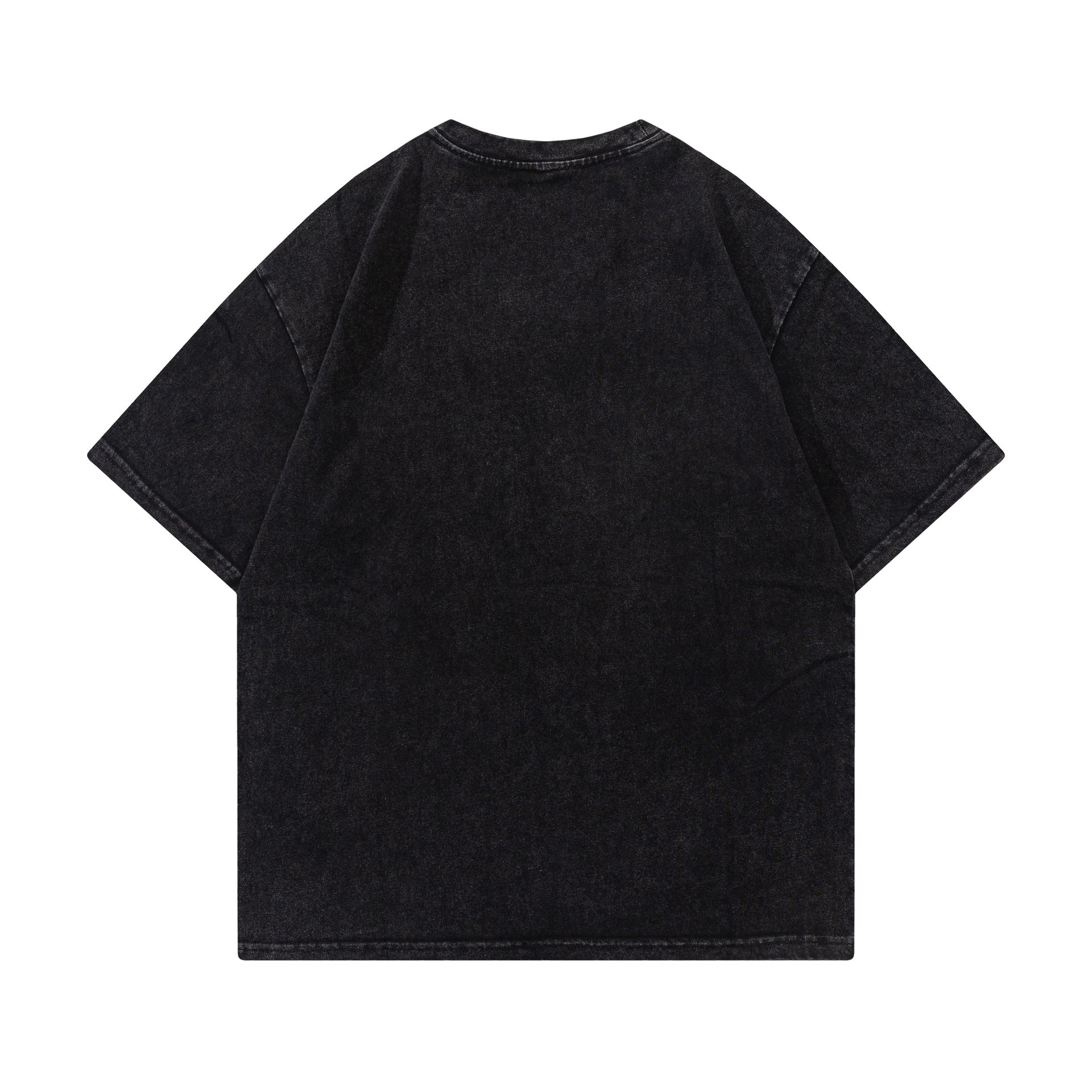 Vintage Letter Print Casual Loose Short Sleeve T-shirt
